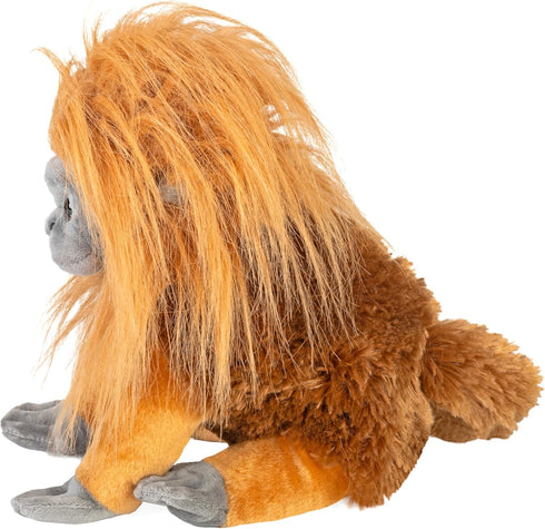 12 inches, Wild Republic Golden Lion Tamarin, Cuddlekins, Stuffed Animal, Gift for Kids, Plush Toy, Fill is Spun