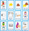 My Toilet Routine Cards, 12 Flash Cards for Visual Aid, Special Ed, Speech Delay for Non-Verbal Children and Adults