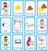 My Toilet Routine Cards, 12 Flash Cards for Visual Aid, Special Ed, Speech Delay for Non-Verbal Children and Adults
