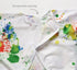 Toddler Art Smock & Baby Bib, Full Sleeve Waterproof Crafts Cover, Paint Apron for Kids 1-3 Years