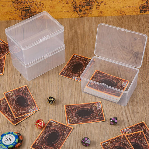 Vicenpal Playing Deck Card Storage Box - Compatible with 100 MTG Holder Storage Case (24 Pcs)