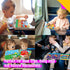 28 SpriteGru Dry Erase Activities Book, Reusable & Erasable Game Pad, Explore and Find Games Interesting Educational