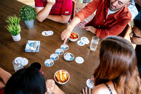 USAopoly Tapple 10, Fast-Paced Fun Family Card Game in Portable Packaging, Featuring 10 Different Games, Ages 8+