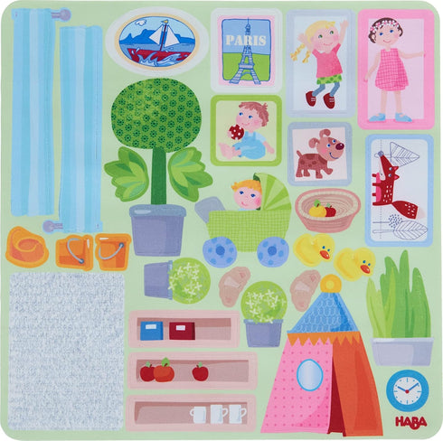 Set HABA Little Friends Townhouse Villa Decorative Sticker