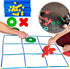 RAINBOW TOYFROG Jumbo Tic Tac Toe Game Set, Large Indoor Outdoor Games for Family and Party