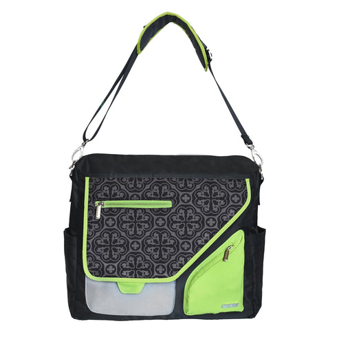 JJ Cole Metra Diaper Bag in Midnight Clover - Stylish & Functional