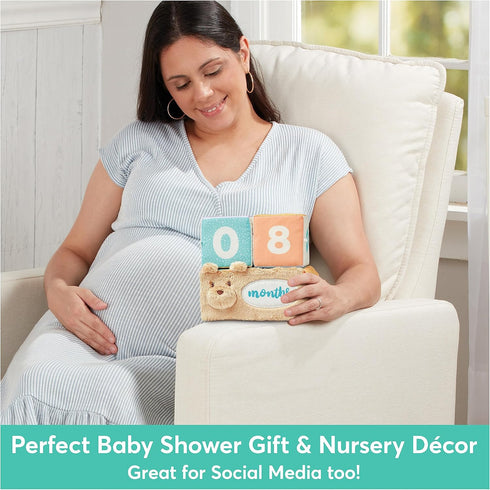 GUND Baby Milestones and Moments Soft Blocks, Plush Photo Prop Sensory Toy Blocks for Babies and Newborns