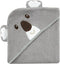 Luvable Friends Unisex Baby Cotton Animal Face Hooded Towel, Koala, One Size