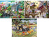 Bits and Pieces Value Set of Three 50 Piece Jigsaw Puzzles for