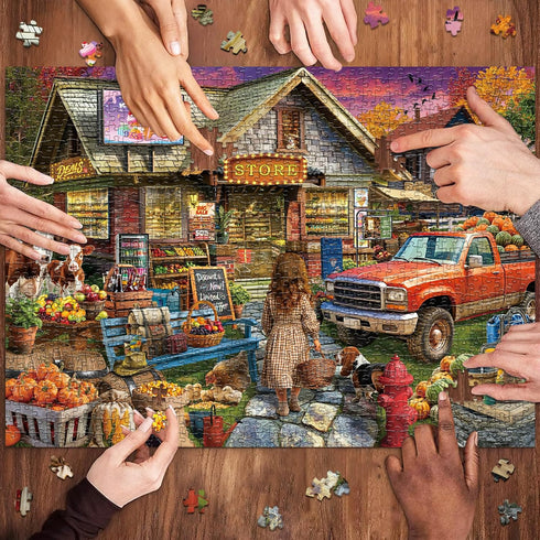 1000 1000 1000-Countryside HUADADA Puzzles for Adults Pieces,Challenging Game Toys, Puzzles Pieces,Impossible Puzzle