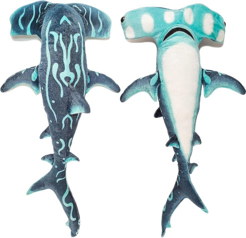 40 Inch Hammerhead Shark Stuffed Animal, Giant Plush Toy, Hammerhead Shark Plush Large