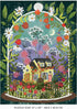Galison Bloomarium – 1000 Piece Joy Laforme Jigsaw Puzzle of A Cozy Cottage in A Blooming Terrarium