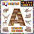 12 3D Set IQ BUILDER | Fun Creative DIY Arts and Crafts KIT | Best Toy Gift for Girls and Boys Age Year Old |