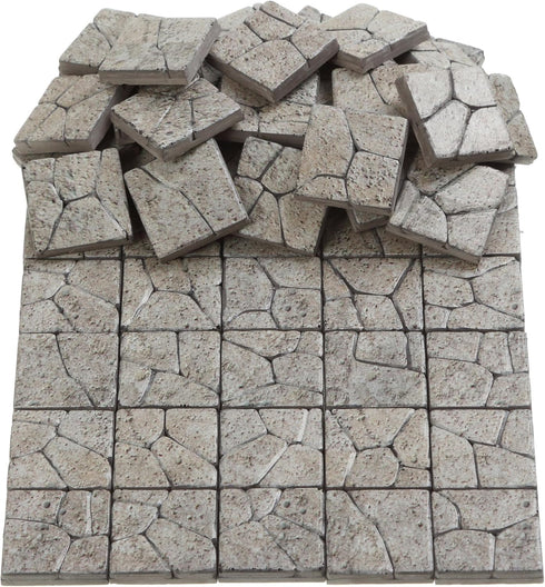 REDUCIO! Dollhouse Flooring, Miniature Pavement Bricks, 1/12 Scale Accessories, Mini Bricks for Landscaping,