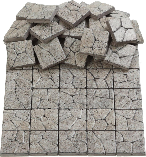 REDUCIO! Dollhouse Flooring, Miniature Pavement Bricks, 1/12 Scale Accessories, Mini Bricks for Landscaping,