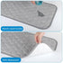 3 Pack of Waterproof Changing Pad Liners - Reusable Portable Diaper Changing Pad Covers