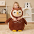 EARTHSOUND Giant Owl Stuffed Animal Plush Toy, Large Jumbo Cute Soft Fluffy Plushie, Gifts for Kids
