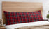 Sweet Jojo Designs Red and Black Woodland Plaid Flannel Body Pillow Case Cover for Rustic Patch Collection (Pillow Not