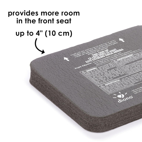 Diono Angle Adjuster Car Seat Leveler, Foam Wedge Cushion for More Legroom in Rear-Facing Car Seats