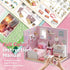 Flever DIY Miniature House Kit with LED Light, Tiny Home Build Craft Kits for Adults and Teens (Sunny Princess)