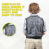Nature Bound Cargo Vest for Kids - Zipper, 4 Pockets, Durable Stitching