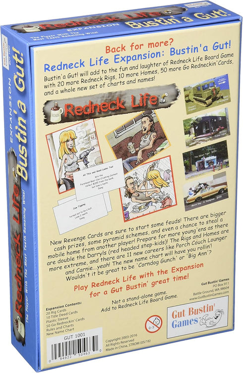 Gut Bustin' Games Redneck Life Expansion: Bustin' A Gut!