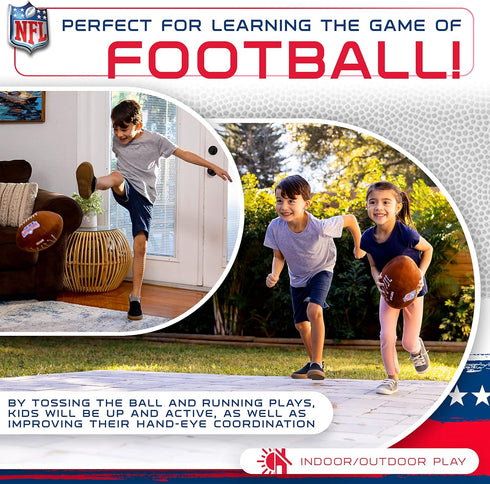 Franklin Sports MyFirst Kids Soft Plush Sports Balls, Stuffed Basketball, Baseball & Football for Indoor Fun, Ages 3+