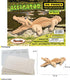 Puzzled 3D Puzzle Alligator Wood Craft Model Kit, Fun Educational DIY Wooden Toy, 94 Pieces