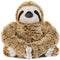 Realistic Sloth Stuffed Plush Toy, Cuddly Brown Three Toed Sloth, Cute Gift for Girlfriend Birthday