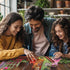 1000 24"x30" White Mountain Piece Jigsaw Puzzle Colorful Flower Garden Puzzles with Large Pieces for Adults and Family