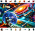 WOODEN.CITY Cosmic Exploration Wooden Space Puzzle 1000 Piece - 21.25 x 15.5