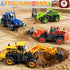 3 4 5 6 7 8 Bulldozer Beestech Construction Truck Toys for Years Old Boys, Truck Vehicles Sand Sandbox Beach Toys