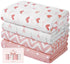 Yoofoss Muslin Swaddle Blankets, Organic Baby Blankets, 47 x 47 Inches Receiving