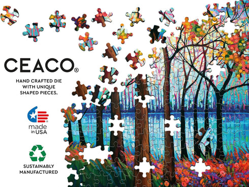 Ceaco - Peggy's Riverside - 300 Piece Jigsaw Puzzle