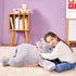 IKASA Giant Hippo Stuffed Animal - Large 30" Jumbo Plush Toy, Cute and Fluffy Gifts for Kids