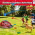 MENG YANG 3-in-1 3 4 5 6 7 8-12 Spider Bean Bag Toss Game for Kids Cornhole Board Outdoor Toys for Toddlers, Family Fun