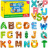 Large Size Magnetic Letters, Cute Animal Alphabet ABC Magnets for Fridge, Colorful Uppercase Animals Educational