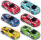 YEQOIZ Race Toy Cars for Toddler Boys Girls 7 Inch Friction Powered Trucks