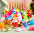 24 JOYIN Pcs Prefilled Easter Eggs with Animal Finger Puppets for Toddlers and Kids, Easter Basket Stuffers, Easter Egg