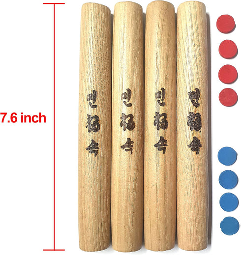 YUTNORI Korean Board Games ??? - Premium Floor Games for Family, Adults, Party, Strategy Wood Stick Games