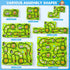 Beby Buty 64PCS Set 3-5 4-6, 3 4 5 3 4 5 6 Puzzle Race Track Car for Kids Boys, Floor Puzzle Tracks Car Toys for Boys