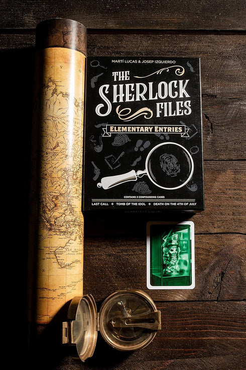 Strategy Board Games - Sherlock Files: Elementary Entries, Indie Boards & Cards