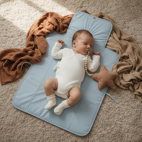 Portable Diaper Changing Pad - Soft and Easy to Clean Diaper Changing Mat for Babies - The Perfect Lightweight