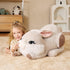 EARTHSOUND Giant Bunny Stuffed Animal Plush Toy - Large Realistic Rabbit Jumbo Soft Toy, Cute Huge Plushy Gift