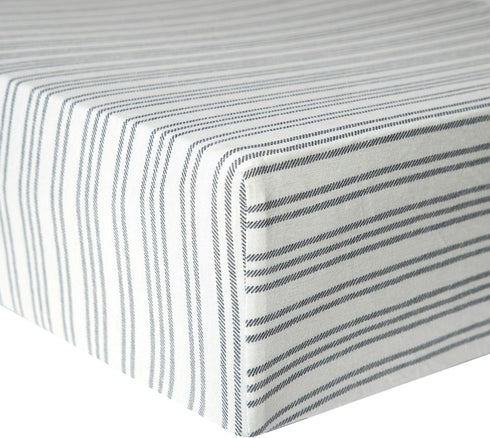 Premium Fitted Knit Crib Sheet/Toddler SheetMidtown by Copper Pearl