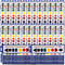 Color Swell Bulk Watercolor Paint Set 36-Pack with 8 Washable Colors &
