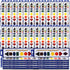 Color Swell Bulk Watercolor Paint Set 36-Pack with 8 Washable Colors &