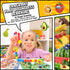 HORIECHALY Scratch and Sniff Stickers, 48 Sheets 12 Scents, Funny Scented Fruit and Food Pattern for Kids