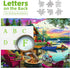 1000 Sunset Piece Puzzle for Adults Lakeside Log Cabin Jigsaw Adult Puzzles with Fire Pit & Dock Lake Landscape Puzzle