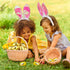 OCTERIC 36Pcs 2.3" Easter Eggs Bulk, Fillable Shiny Golden Metallic Plastic Easter Eggs Empty for Easter Hunt, Easter